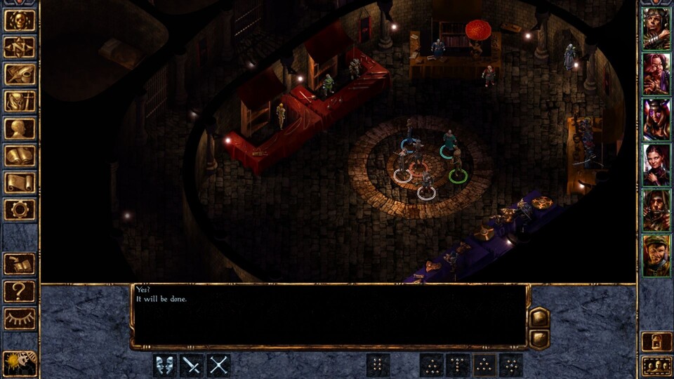 Der Rollenspielklassiker Baldurs Gate: Enhanced Edition verliert auf Mobilgeräten nichts von seinem Reiz.