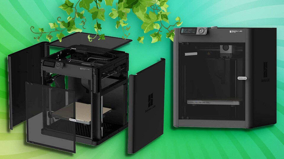 Mit diesem 3D-Drucker hat Rae schon allerlei Garten- und Pflanzzubehör selbst angefertigt. (Bildquelle: Bambu)