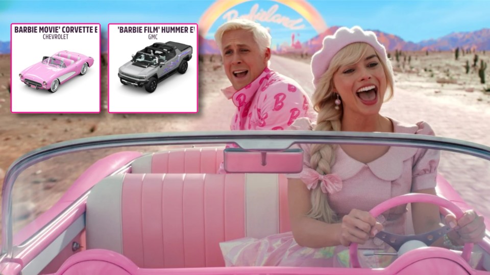 In Forza Horizon 5 könnt ihr selbst am Steuer von Barbies pinker Corvette sitzen. © Warner Bros. Entertainment Inc.