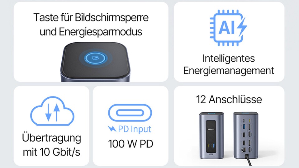 In seiner Preisklasse ist der Baseus Nomos NU1 wirklich ein Top-Gerät.