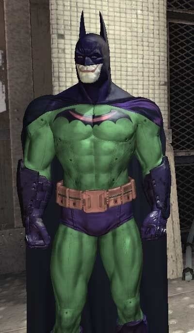 Den Joker-Aufzug darf Batman nur in der Demo überstreifen.