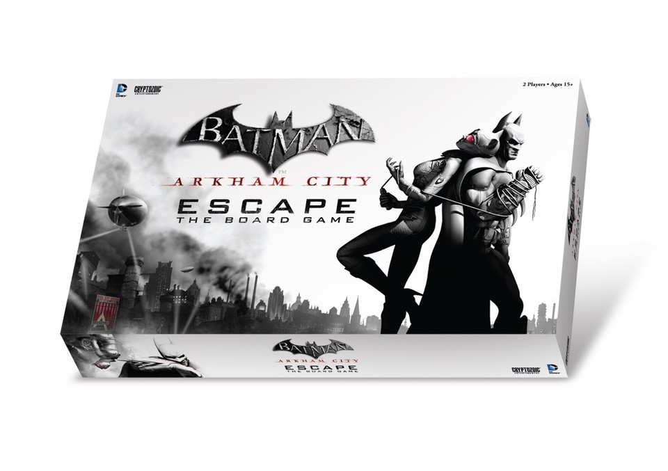 Die Box des Brettspiels Batman: Arkham City Escape