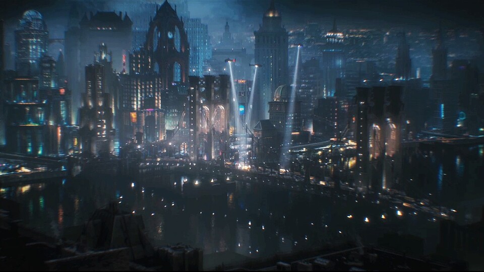 In Arkham Knight erkundet der Spieler die bisher größte Gotham City.