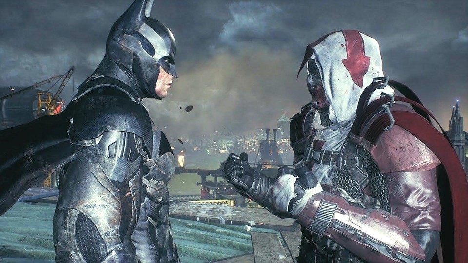 Batman und Azrael in Arkham Knight: Spielt der Antiheld wieder eine wichtige Rolle?