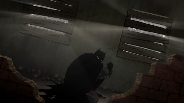 Der Animationsfilm Batman: Year One behandelt Batmans frühe Zeit als Verbrechensbekämpfer. : Der Animationsfilm Batman: Year One behandelt Batmans frühe Zeit als Verbrechensbekämpfer.