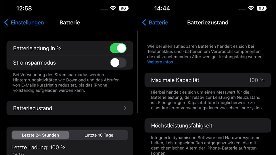 iOS 16 mit hohem Akku-Verbrauch - 10 Tipps, um Batterie auf dem iPhone