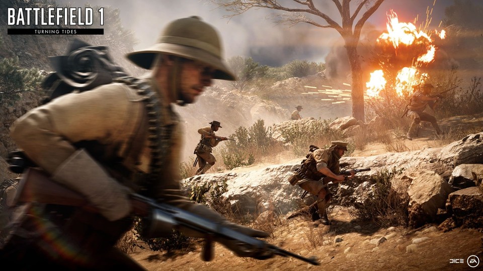 Der erste Teil des dritten DLCs zu Battlefield 1, Turning Tides, erscheint am 11. Dezember.