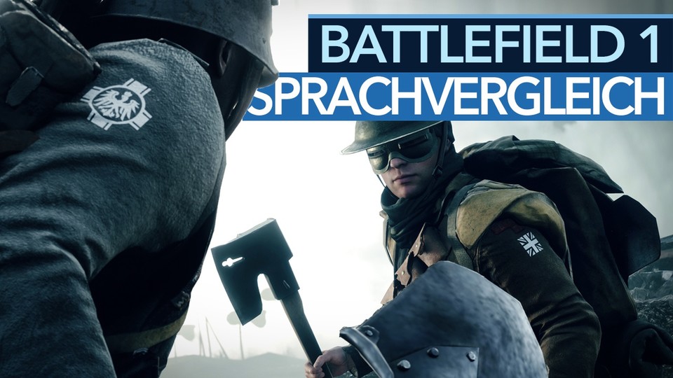 Battlefield 1 - Sprachvergleich: Deutsche und englische Tonspur im Check