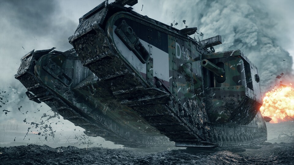 Tanks wie das Landship dominieren in »Armored Kill« das Schlachtfeld.