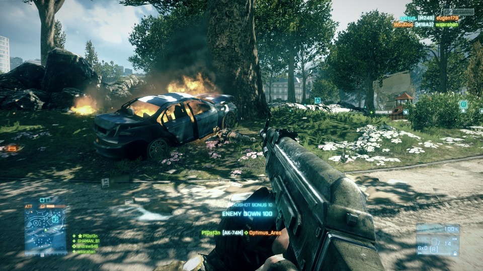 Beta-Feedback bringt Verbesserungen für Battlefield 3.