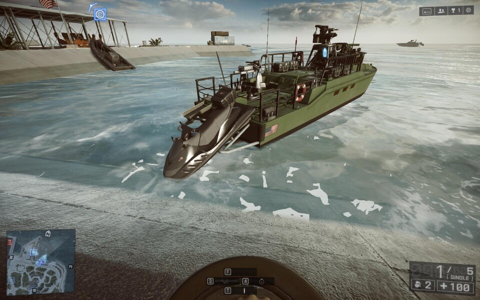 Jet-Skis gibt es schon seit Battlefield 2 und noch nie waren sie zu mehr als schnellem Transport da. 