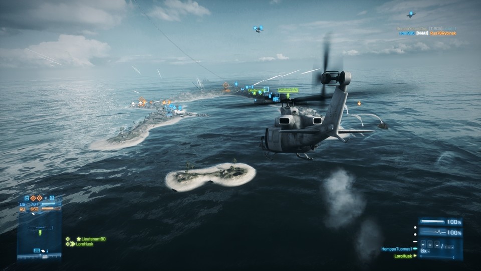 Wake Island : Wake Island wurde mit dem »Back to Karkand«-DLC in Battlefield 3 integriert – natürlich mit aufpolierter Grafik.