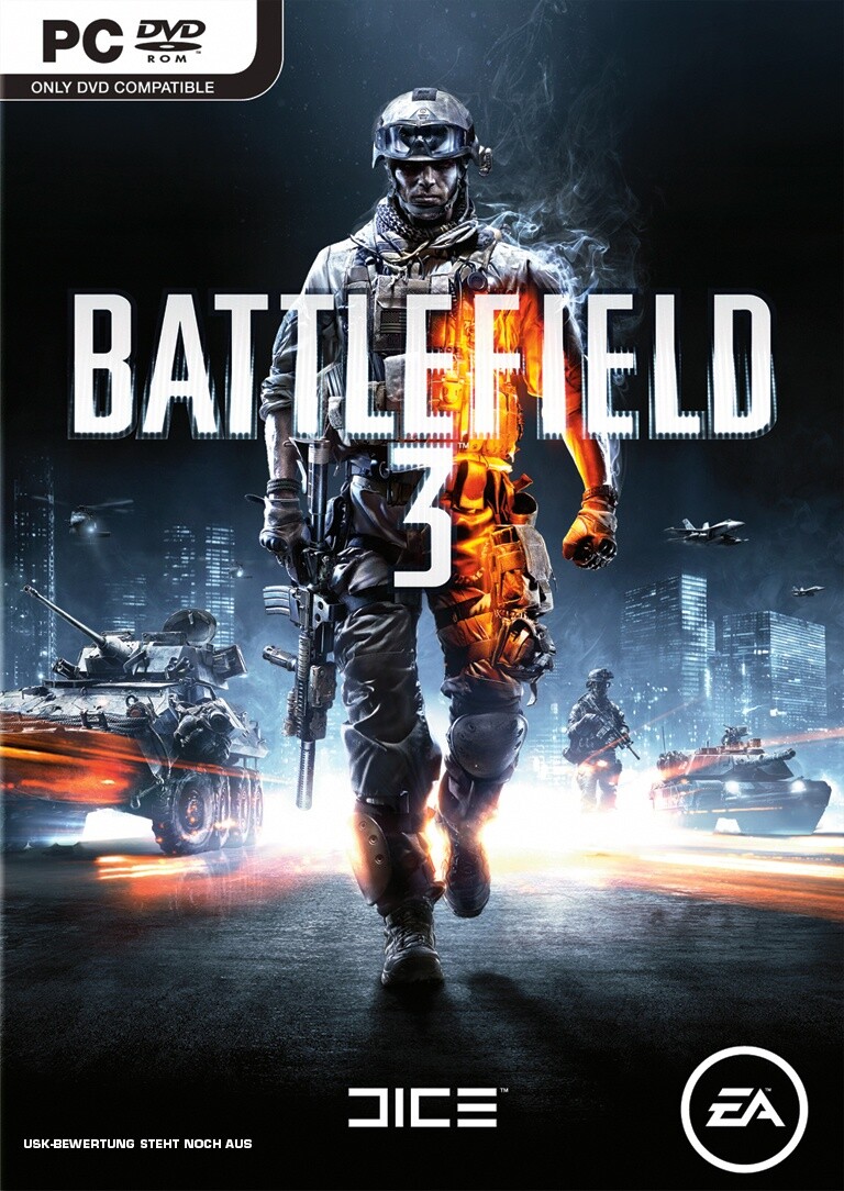 Der PC-Packshot von Battlefield 3