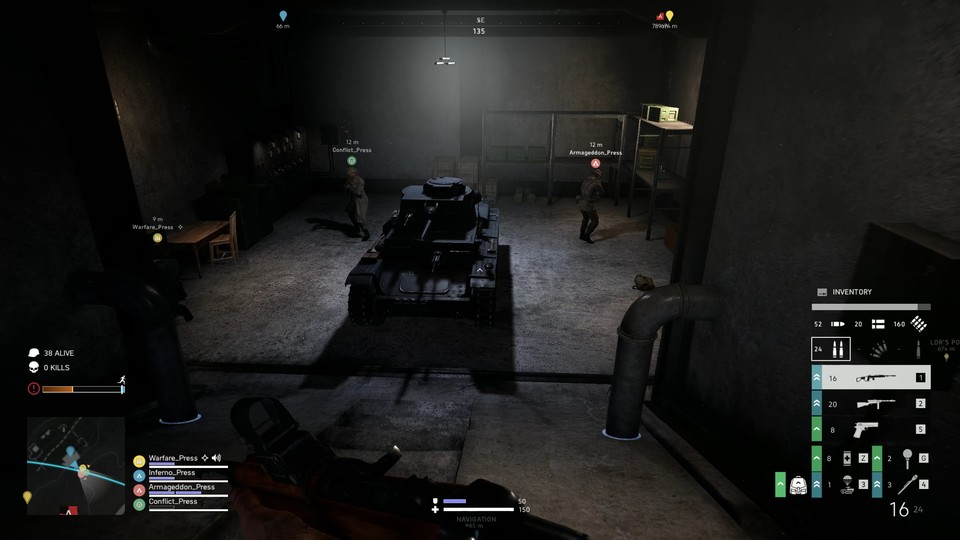 Die Bunker sind hart umkämpft, weil sie mit der Aussicht auf einen Tank viele Spieler anlocken.