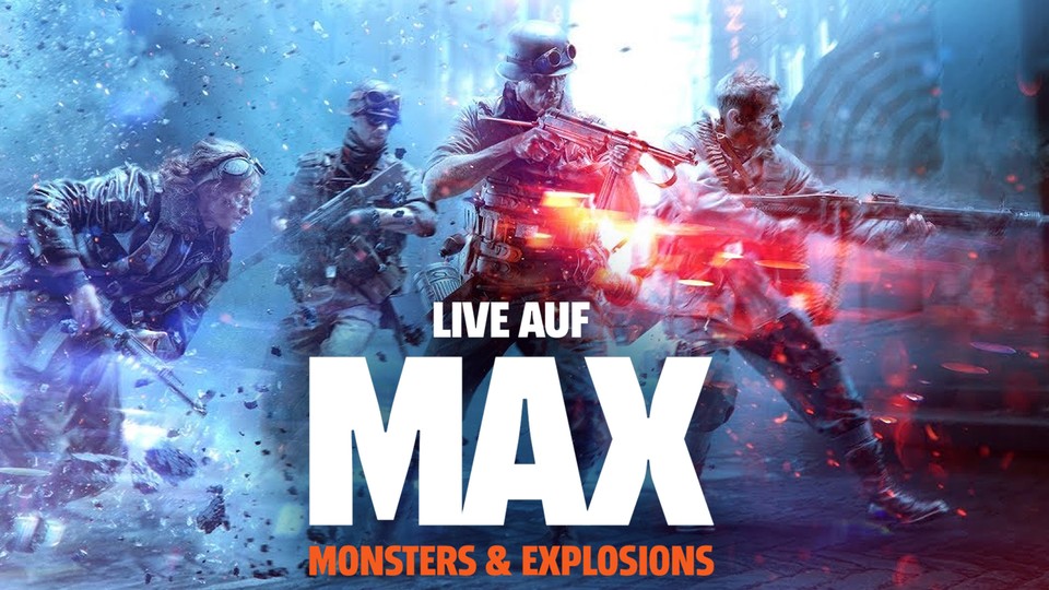 Ab 18:00 Uhr heute live auf MAX: Die PC-Version von Battlefield 5 mit unseren Experten.