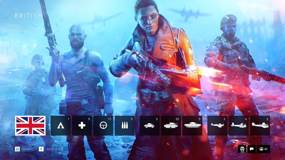 Battlefield 5 lässt Spieler frei entscheiden, wie die eigenen Soldaten und Vehikel aussehen sollen.