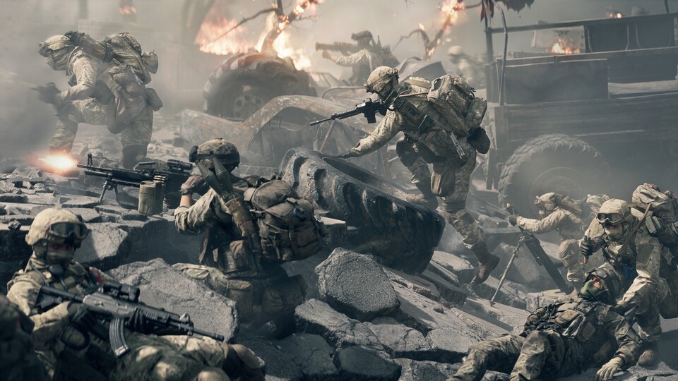 Das Movement der Soldaten in BF6 vermittelt ein glaubwürdiges Körpergefühl mit Gewicht und Momentum.