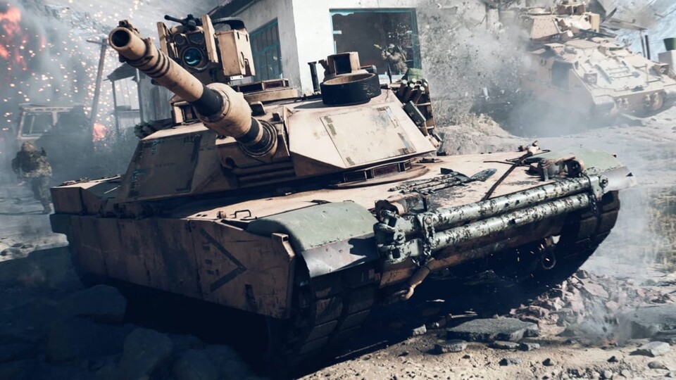 Von großen Maps, auf denen sich mehrere Fahrzeuge einen Kampf liefern, war in der Beta noch nichts zu sehen.