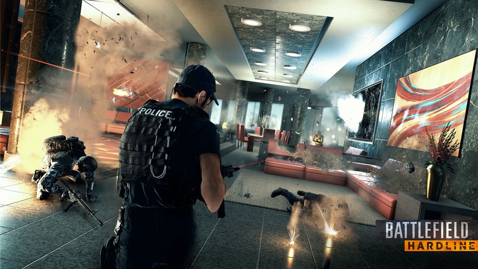 Electronic Arts hat den Release des Shooters Battlefield Hardline auf Anfang 2015 verschoben.