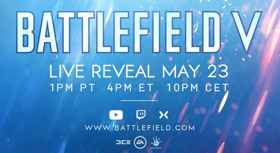 Die Battlefield-V-Enthüllung ist noch zwei Tage weit weg, schon jetzt gibts einen kurzen Teaser zu sehen.