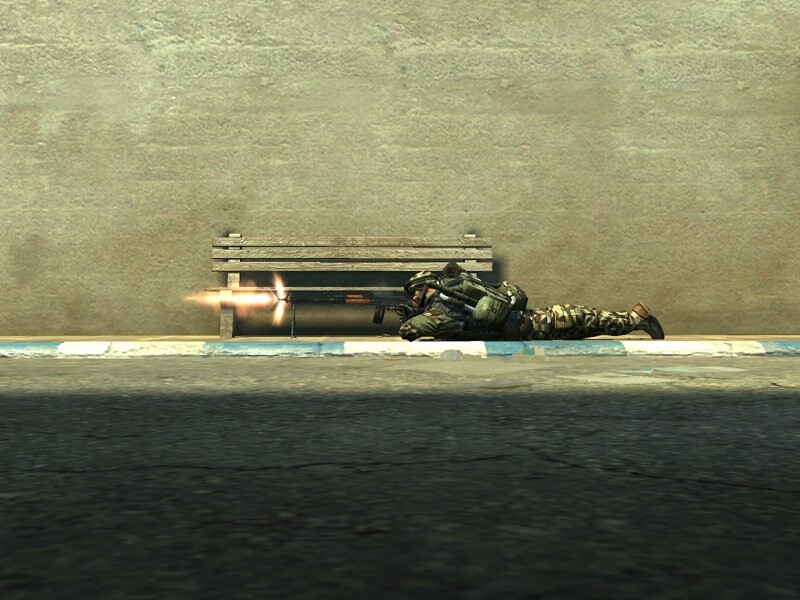 Bad Company 2-Spieler können nur Stehen oder in die Hocke gehen -- hinlegen wie in Battlefield 2 geht nicht mehr.