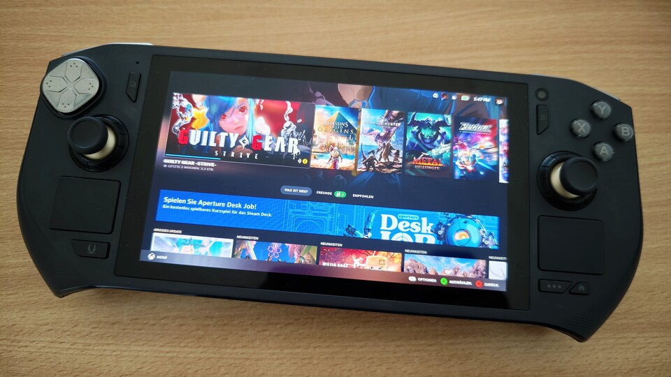 Viel Besser: BazziteOS sieht aus und funktioniert wie SteamOS vom Steam Deck. (Bildquelle: Duy Linh DinhGameStar Tech)