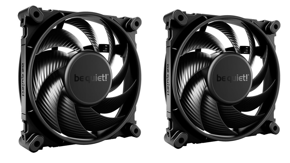 Die Lüfter von be qiet! sind flüsterleise und kühlen euren Gaming-PC effizient herunter.