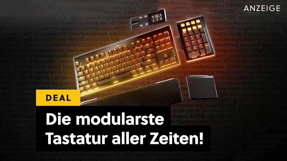 Die be quiet - Tastatur überzeugt durch maximale Flexibilität.