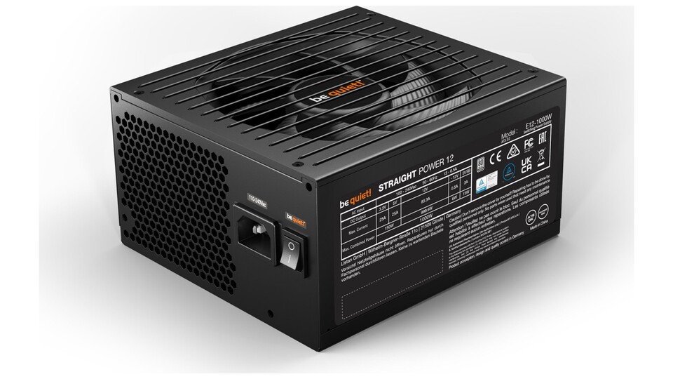 Mit 1000 Watt unter der Haube versorgt das be quiet! Straight Power 12 mein neues System mit Energie ohne Ende - und ist dabei erstaunlich leise!
