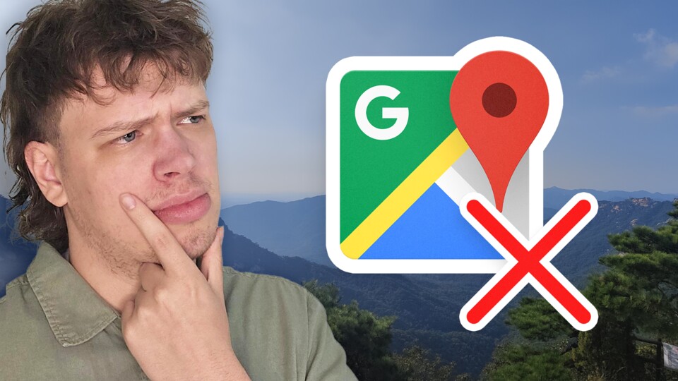 Auf Helfer wie Google Maps kann ich beim Wandern verzichten – und das hat einen einfachen Grund. (Bildquelle:Google, Aaron Hofmann GameStar Tech)