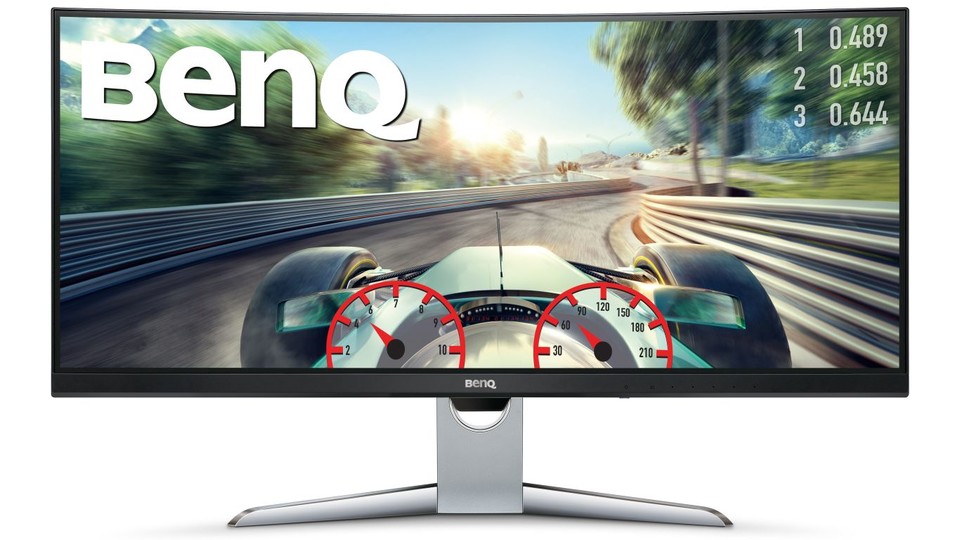 Wo ihr früher noch zwei oder drei Monitore unterbringen musstet, reicht heute in den meisten Fällen ein Bildschirm wie der BenQ EX3501R.