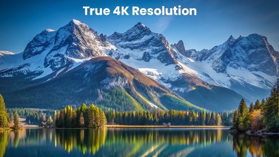 Der krasse Gaming-Beamer ermöglicht Zocken in 4K-UHD und 150 Zoll