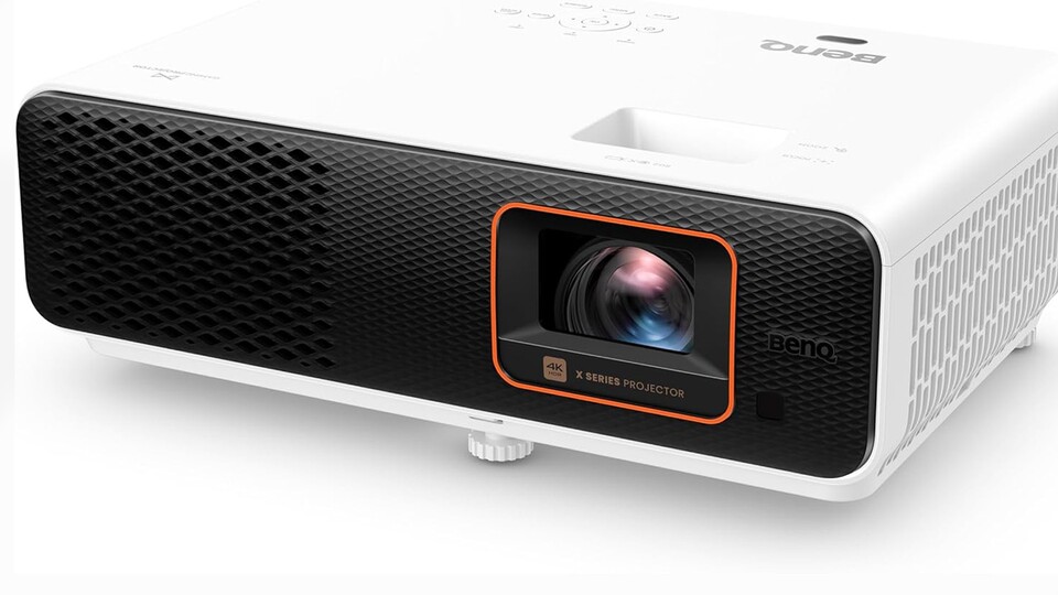 So sieht er aus, der schicke BenQ X500i in schlichtem Weiß!