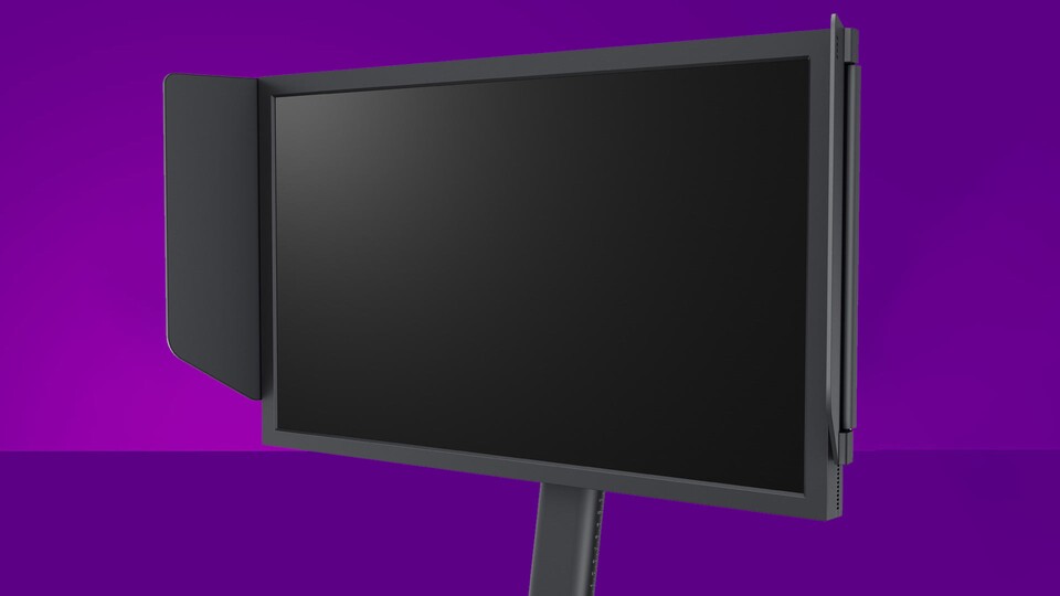 Hier seht ihr die optionalen Seitenklappen, die vor Sonnenlicht oder frechen Blicken schützen.