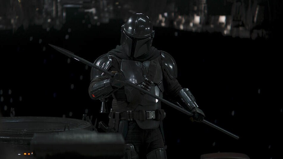 Der Beskarspeer wurde später zu einer Rüstung für Grogu verarbeitet. (Bildquelle: Starwars.com)