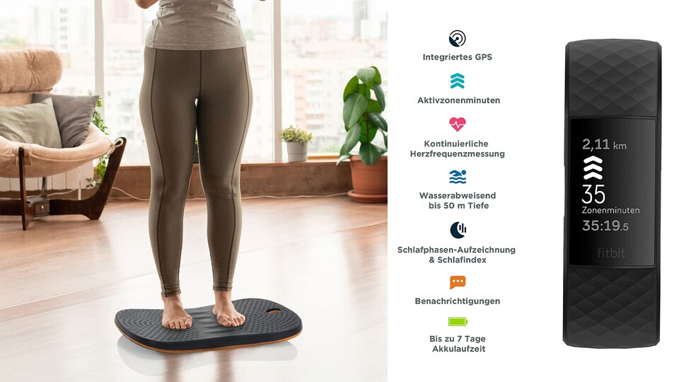 Aktives Stehen durch Balanceboards