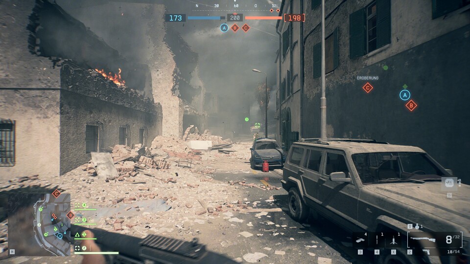 So sieht das gute Stück im Spiel aus.