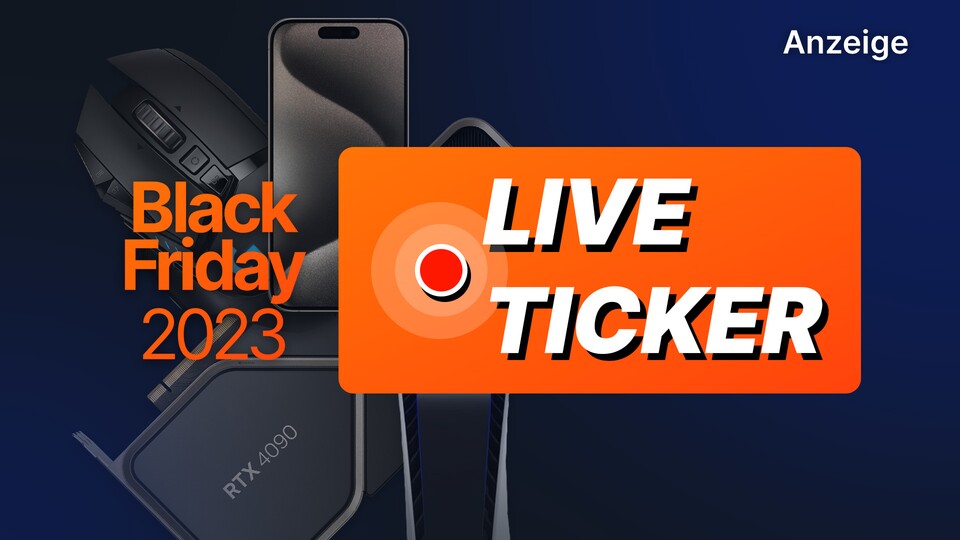 Der Black Friday 2023 im Live-Ticker - Wir versorgen euch rund um die Uhr mit den besten Deals!