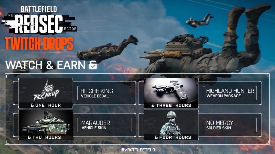 So sehen die Twitch-Belohnungen zu Season 1 aus.