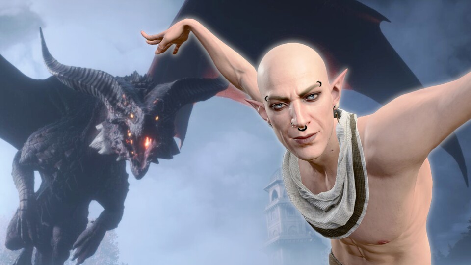 An wen erinnert euch dieser Elf? An Astarion oder vielleicht doch an einen gewissen Charakter aus Dragon Age?