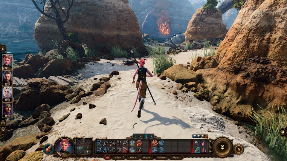 Dank Better Maps haben wir ohne Minimap eine bessere Sicht auf die Spielwelt. Fahren wir mit der Maus darüber, wird sie für drei Sekunden eingeblendet. Praktisch!