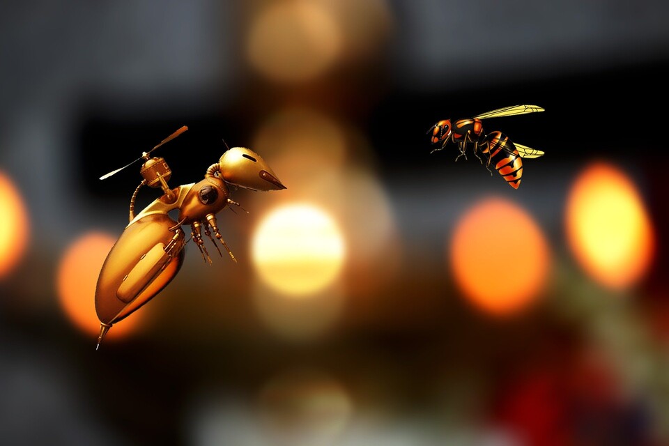 Bienenroboter (Bildquelle: marian anbu juwan/Pixabay)