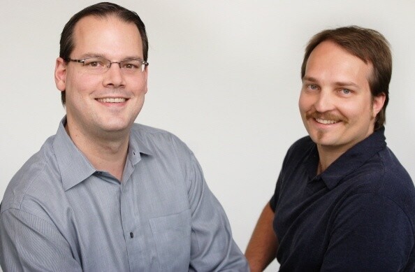 Greg Zeschuk (r.) und Ray Muzyka verlassen Bioware.