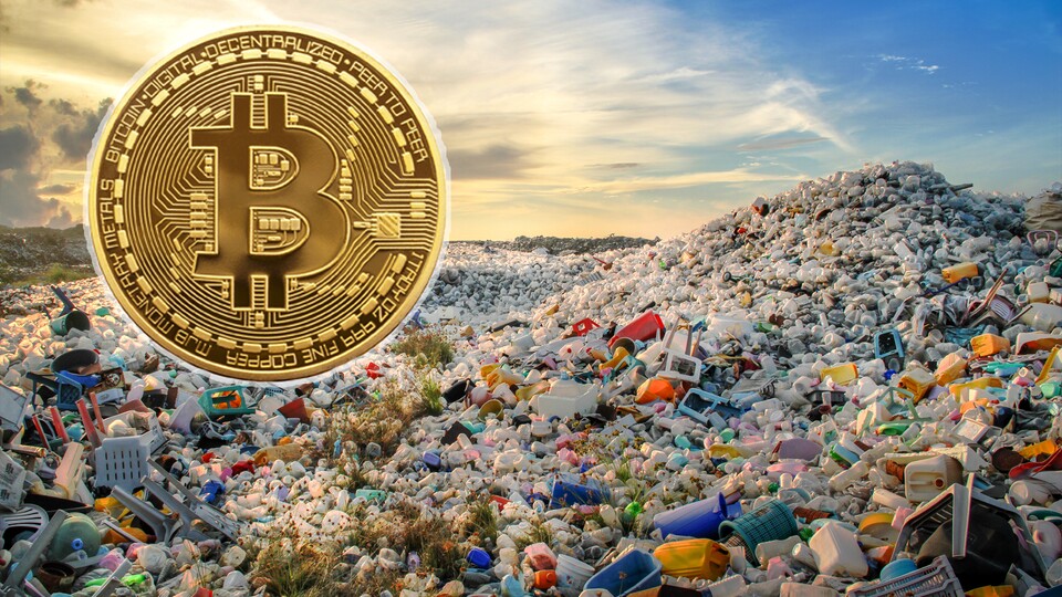 Irgendwo auf einer Müllkippe im walisischen Newport soll der Schlüssel zu einem Millionenvermögen liegen. (Bildquelle: Hintergrund: aryfahmed, Vordergrund: Ayman, Adobe Stock)