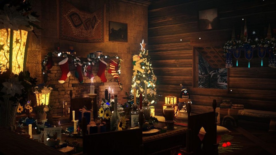 Black Desert Online feiert Weihnachten udn verschenkt sieben Tage Gratis-Spielzeit.