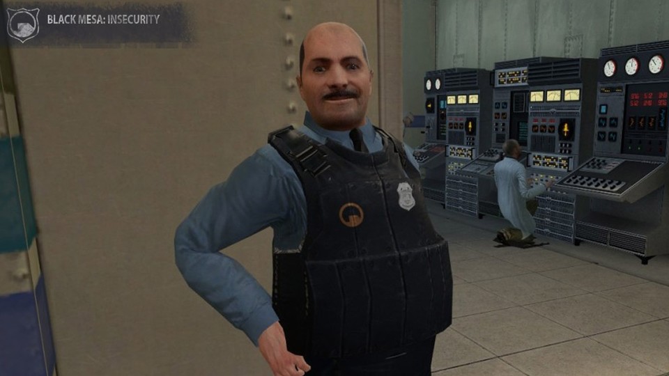 Die Mod »Black Mesa: Insecurity« setzt das Half-Life-Addon &quot;Blue Shift&quot; in der Source-Engine um.