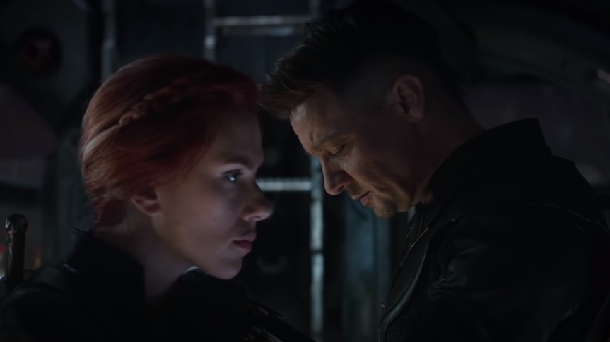 Black Widow (Scarlett Johansson) und Hawkeye (Jeremy Renner) finden in Avengers: Endgame wieder zueinander.