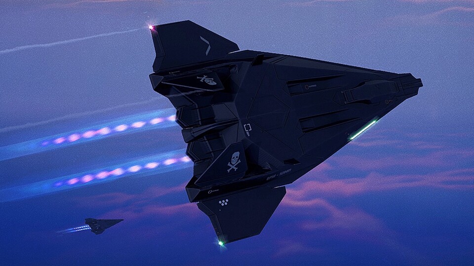 Blackbird Interactive hat drei Screens mit futuristisch anmutenden Flugzeugen kommentarlos veröffentlicht. In den Kommentaren wird fleißig spekuliert, um was es sich handelt.