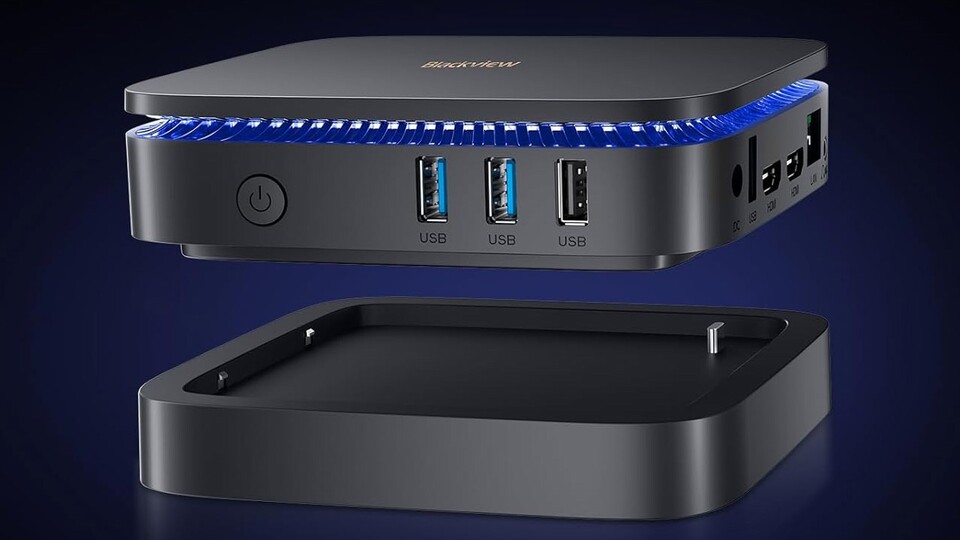 Jede Menge Anschlüsse sorgen für gute Konnektivität.