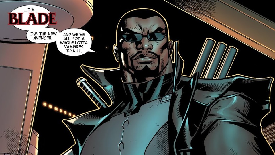 Blade war in den Comics bereits diverse Male ein Mitglied der Avengers